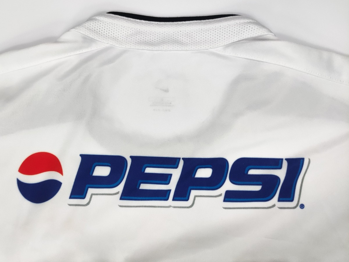 【US規格】希少 ナイキ CORINTHIANS PEPSI サッカーシャツ 白 US規格】希少 ナイキ CORINTHIANS PEPSI サッカーシャツ 白