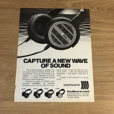 GRAM96 MAGAZINE ADVERT 11X8 BEYERDYNAMIC HEADPHONES: DT 880