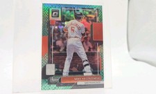 2022 Panini Donruss Optic - Mike Yastrzemski #115 Green Dragon Prizm /99