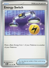 ENERGY SWITCH 115/132 - POKEMON MEGA EVOLUTION - NM COMMON