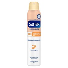 Image of Sanex Dermo Sensitive Antiperspirant Deodorant Spray 200ml up to 24 hour sweat