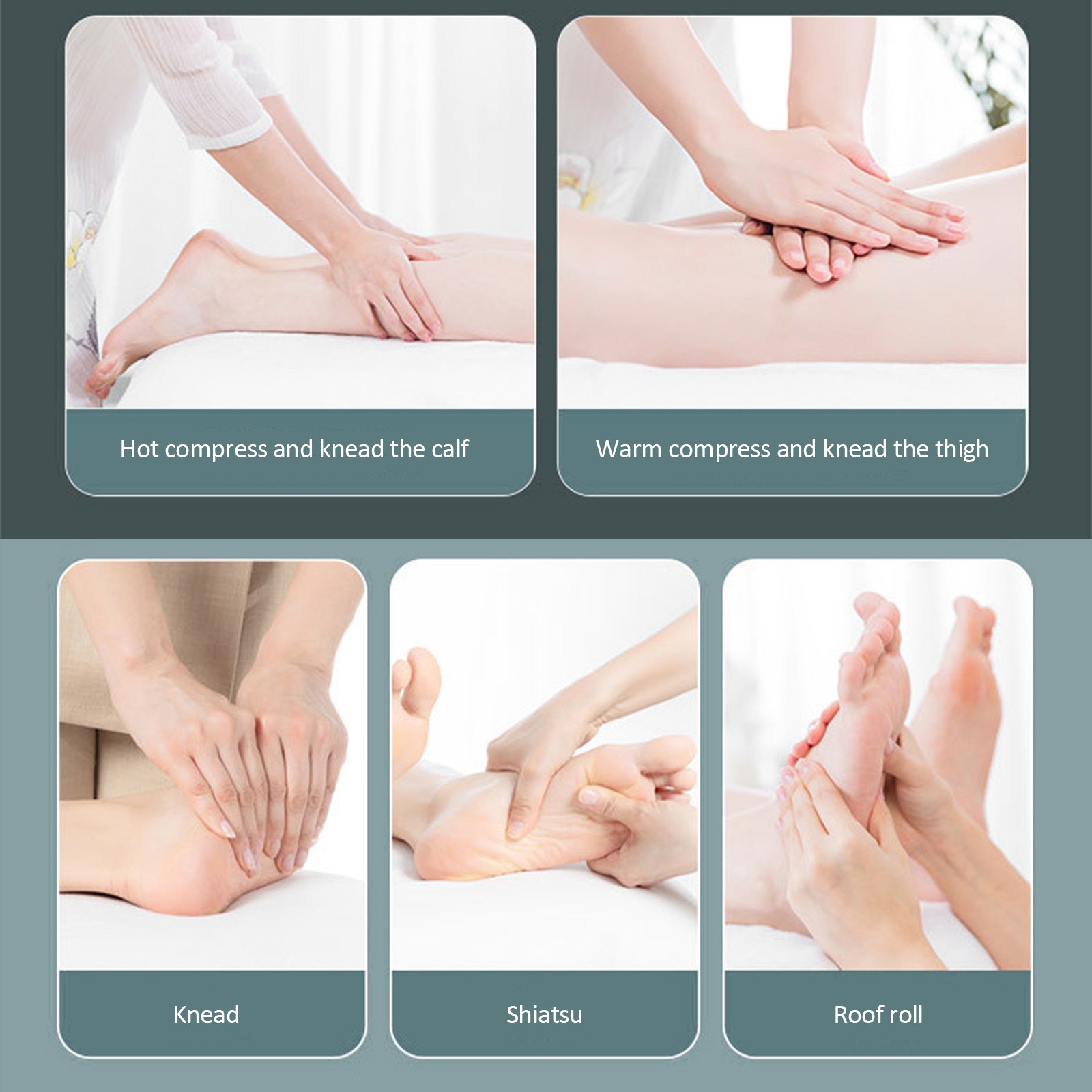 Vibrating Massage Mat With Heat Full Body Massager For Blood Circulation US