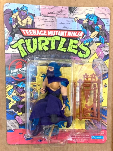 VTG.1988  TMNT Teenage Mutant Ninja shredder  UNPUNCHED NEW 1ST RELEASE