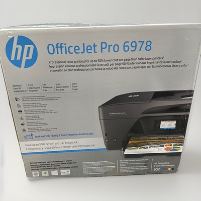 HP Officejet Pro 6978 Wireless All-in-one Color Inkjet Office Printer New in box