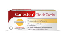 Canesten Thrush Combi Pessary and External Cream | 500mg Pessary & 2% Cream