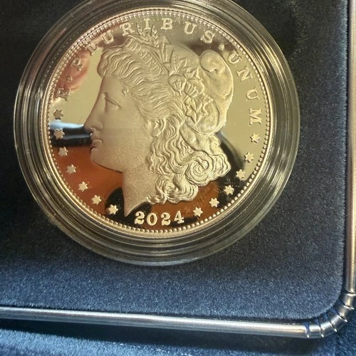 2024-S Morgan Silver Dollar Proof w/ Box & COA US Mint OGP San Francisco