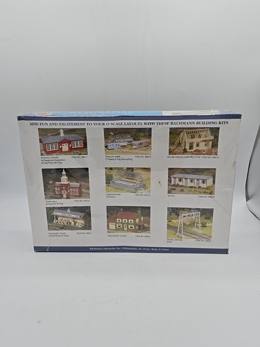 Bachmann 45618 O Plasticville Motel Classic Classic Building Kit - Picture 5 of 6