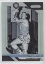 2018-19 Panini Prizm Silver Prizm George Mikan #285 HOF 1gg4