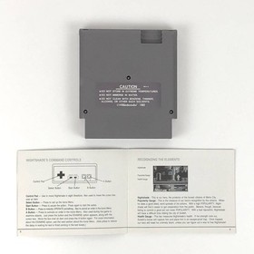 [] North American version Famicom NES Nightshade / Nightshade with box theory,