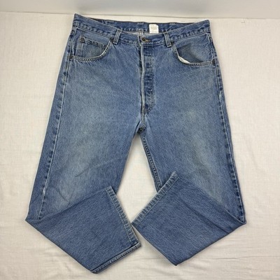 Vintage Brittania Jeans Adult 34x26 Button Fly Straight Leg Regular Fit 90s Levi