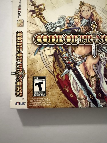 Code of Princess Nintendo 3DS Empty Box And Cd Only No Game - Picture 7 of 16