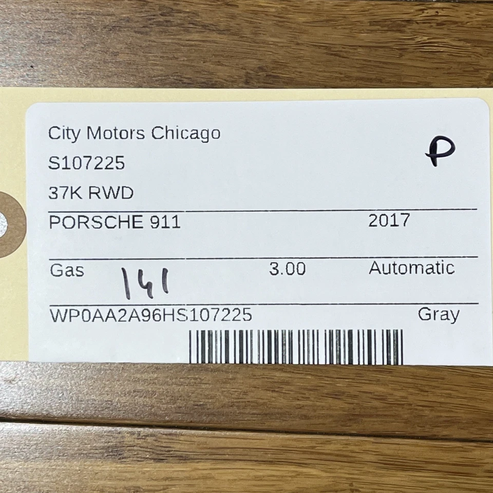 2012-2024 Porsche 911 Carrera Front Right Vented Seat Lower Cushion OEM *NOTE* - Image 2 of 4