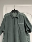 EDDIE BAUER FREEDRY MEN Golf Polo SHIRT GREEN LARGE  46 Chest Stretch  EUC — photo 6