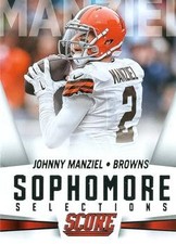 Johnny Manziel Sophomore Selections 2015 Score #5 Cleveland Browns