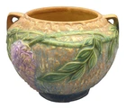 1933 Roseville Pottery 5 1/4" "WISTERIA" Tan Jardiniere Planter 628-5