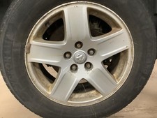 Wheel 17x7 Aluminum 5 Spoke Machined Finish Fits 05-07 Magnum 348066