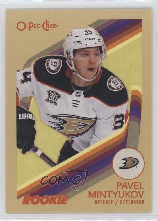 2023-24 O-Pee-Chee Marquee Rookie Retro Pavel Mintyukov #593 Rookie RC 0zw6