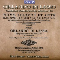Audio Cd - Orlando Di Lasso - Cantiones Duarum Vocum - Tactus -D- Neu
