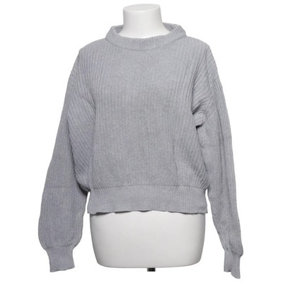 Minimum, Strickpullover, Größe: M, Grau, Einfarbig, Grobstrick, Damen #DRy