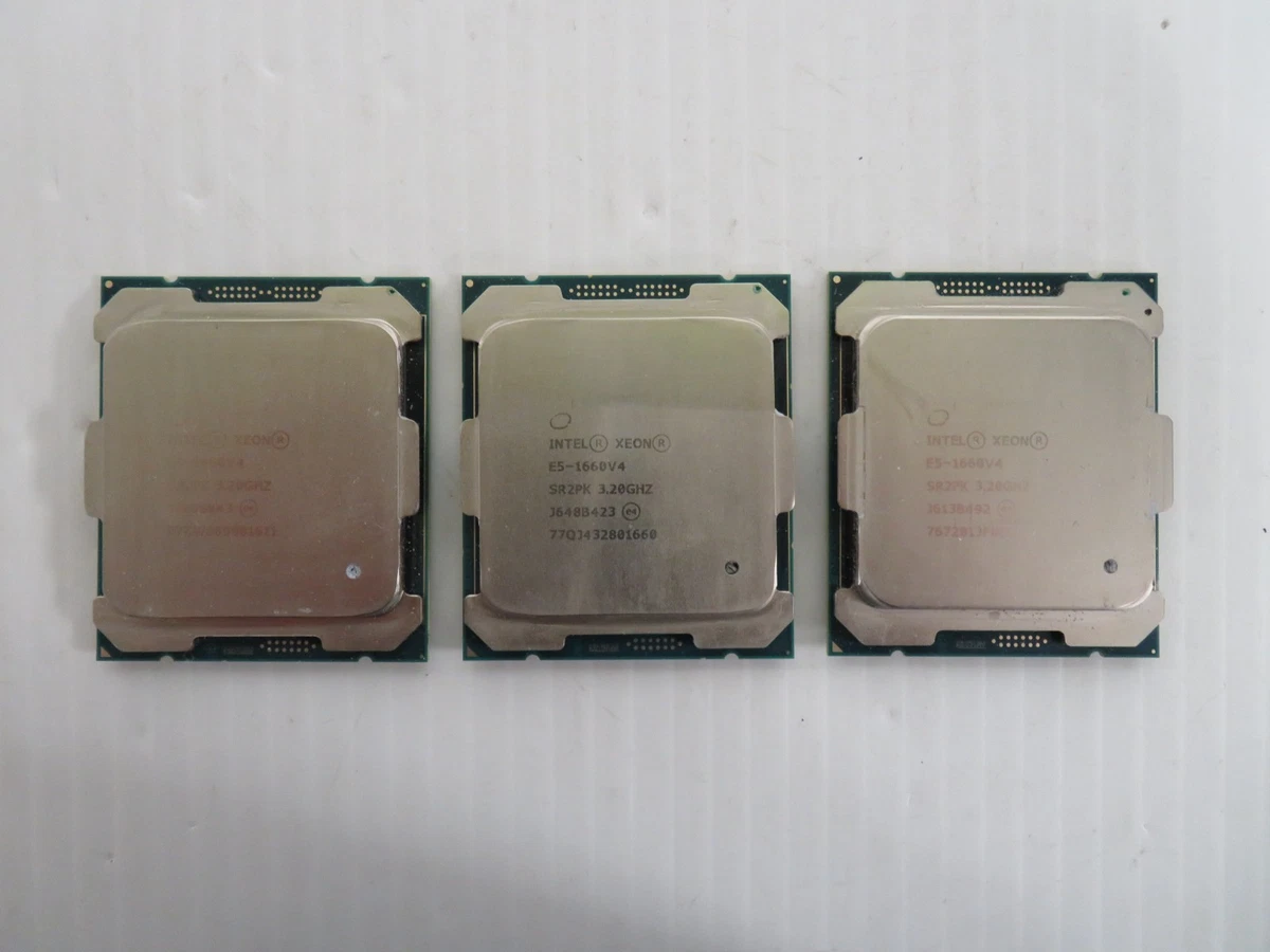 Intel Xeon E5-1660 Processor Model Computer Processors (CPUs) for