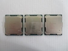 Lot of 3 Intel Xeon E5-1660V4 3.2Ghz 8-Core CPU Server Processor SR2PK