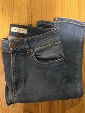 Sandro Paris Jeans Size 36 Skinny Navy Blue Stretch NWT Retail: 275