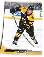 2022-23 Upper Deck Matt Grzelcyk #14 Boston Bruins
