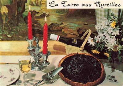Recipe Recette-- la Tarte aux Myrtilles