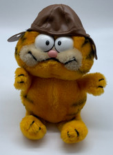 Vintage Garfield The Football Player - Vintage 8" Plush - Dakin 1978/81