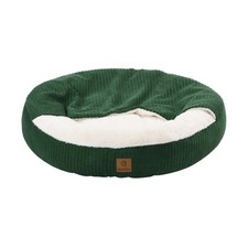 Charlie's Pet Cushioned Hooded Nest (Eden Green) - Medium