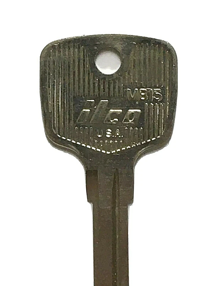 1 llave en blanco Mercedes Benz 300SD 450SE 450SEL 1973-1980 M79T MB15 HU22 Foto 2 de 4