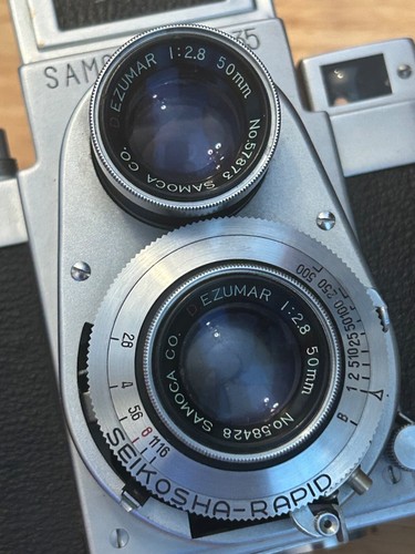 Rare Samocaflex 35 TLR 35mm camera 82% condition fully working - Picture 2 of 17