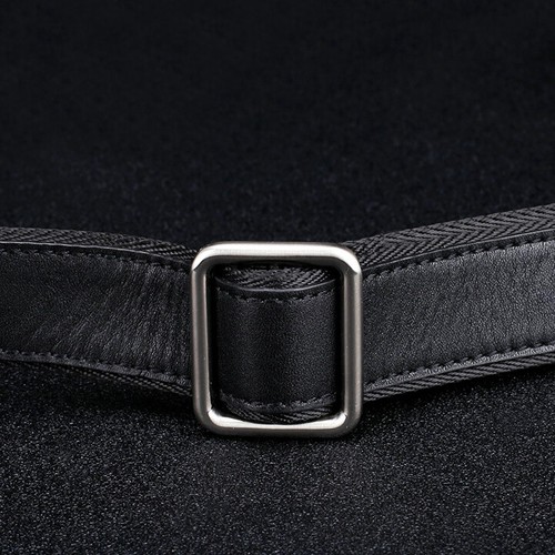 Echt Krokoleder + Rindsleder Sling Rucksack Herren Crossbody Schultertasche - Bild 15 von 22