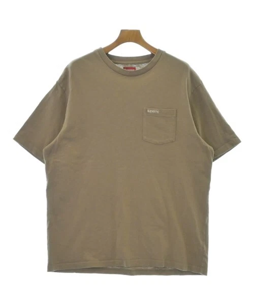 T shirt Supreme / Coupe et Couture Beige L 2200492434033