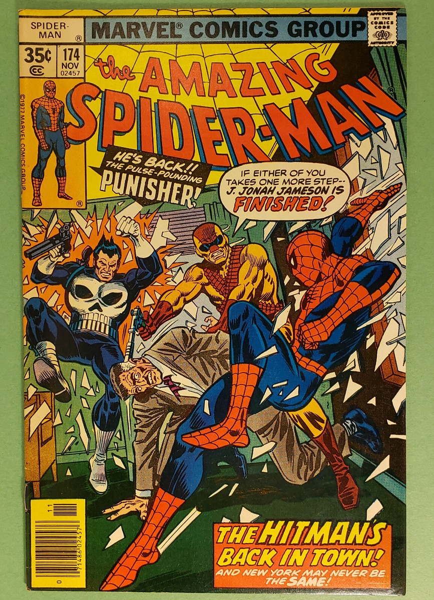THE AMAZING SPIDER-MAN 174 Marvel Comics 1977 PUNISHER