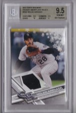 NOLAN ARENADO 2017 Topps Holiday Wal-Mart Snowflake Relics #R-NA BGS 9.5 Pop 1