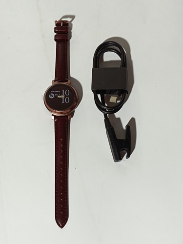 Garmin Lily 2 Classic Morwa/Ciemny brąz Skórzany pasek - Garmin Pay _0.13_5 - Zdjęcie 7 z 15