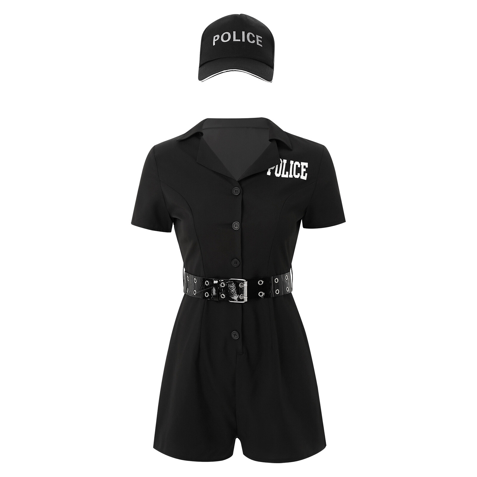 Cloudkids Hexenkostüm Für Mädchen – Kleid Mit Hut, Gürtel & Besen, Für Halloween & Karneval