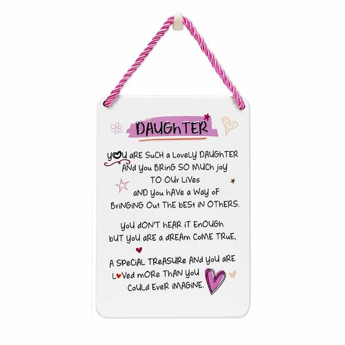 INSPIRED WORDS PLAQUE Sentimental Gift Birthday Present Support Friend Love💕 - Picture 14 of 17