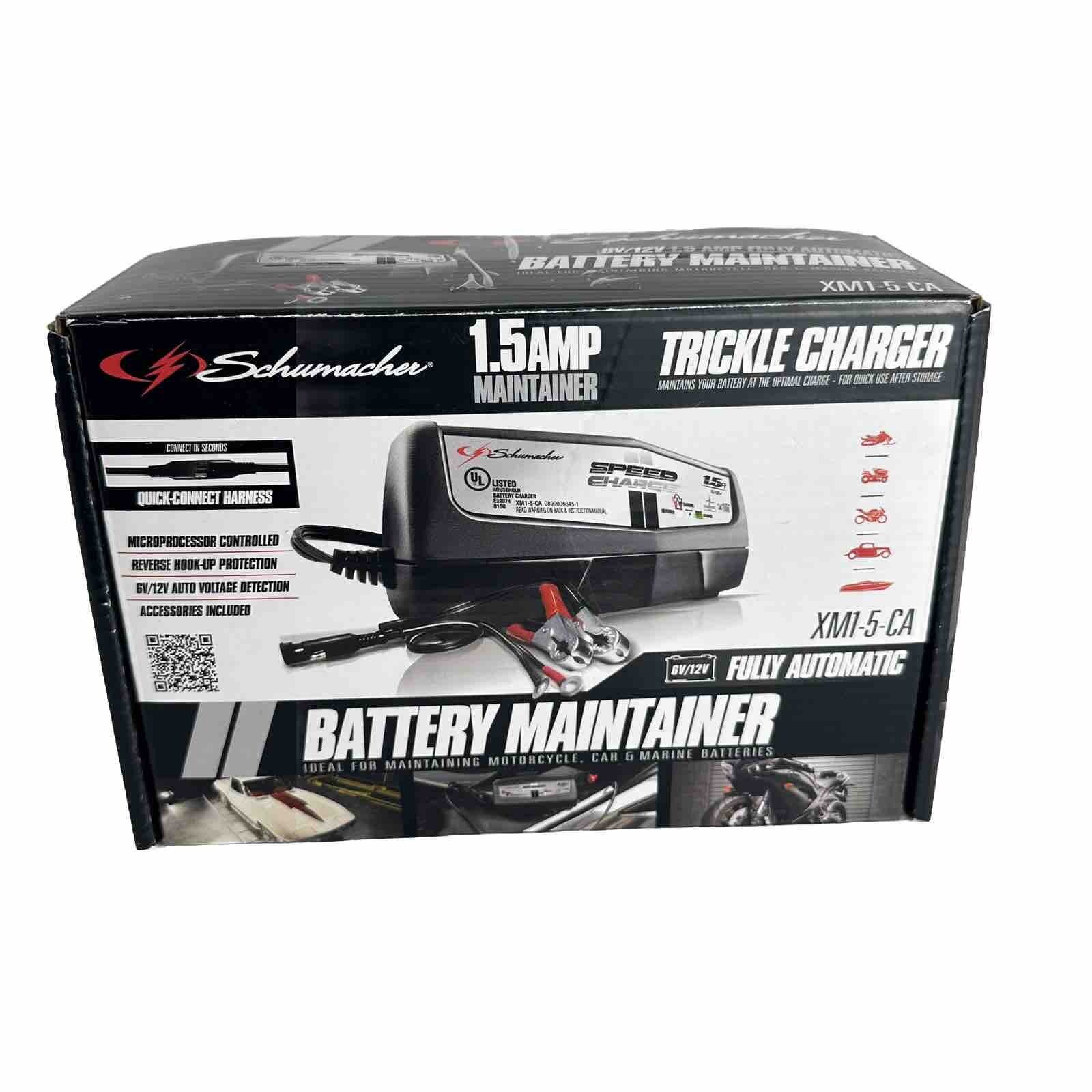 Schumacher 6v / 12v Speed Charge Car Mower Motorcycle Battery Charger