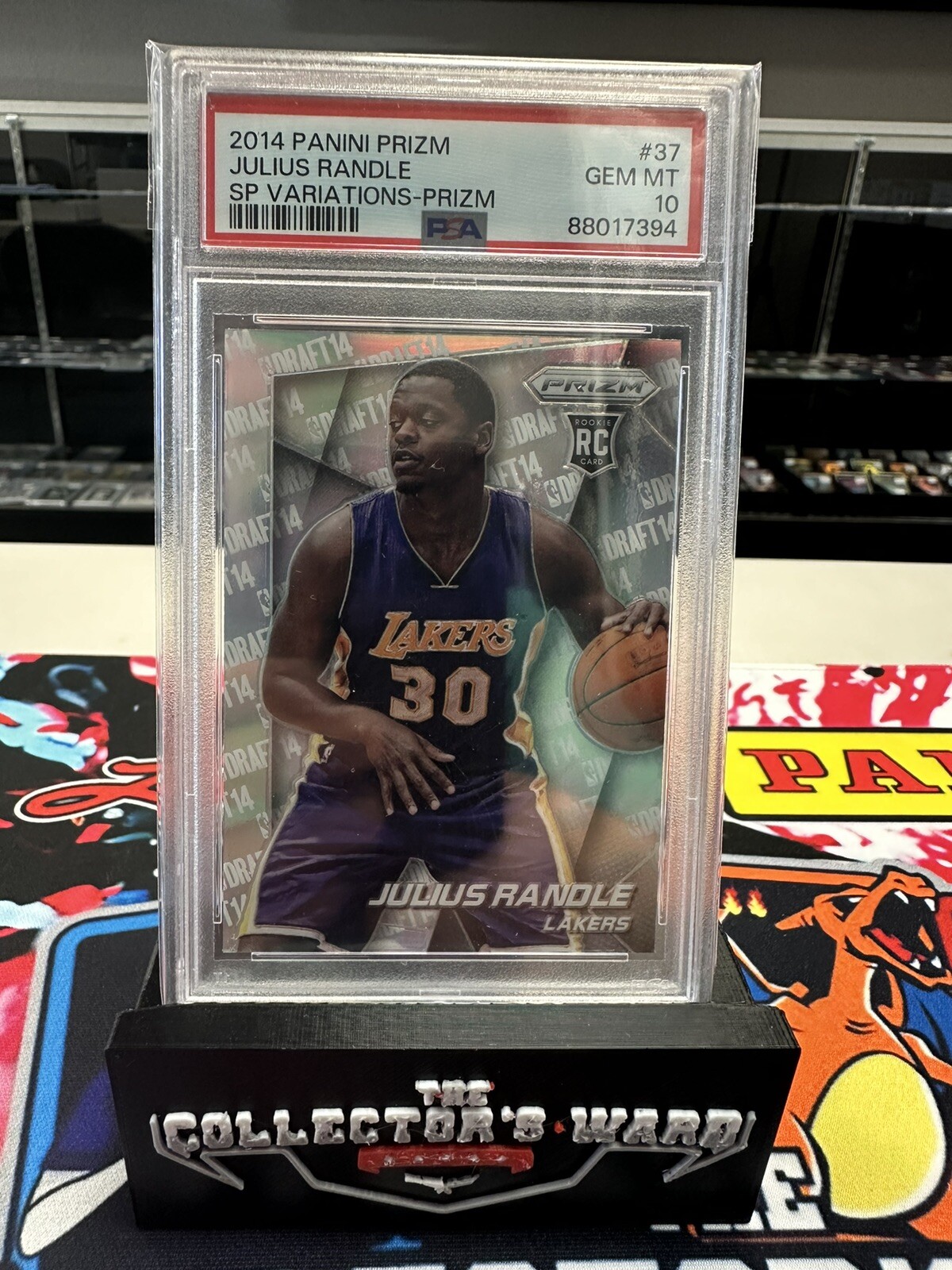 2014 Prizm Julius Randle SP Variation Prizm Rookie PSA 10