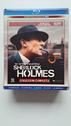 SHERLOCK HOLMES - ITV STUDIOS - JEREMY BRETT BLU RAY BOXSET REMASTERED IN HD