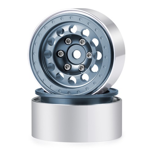 AXSPEED 4Stk Alum 1.0“ Beadlock Rad Felgen für Traxxas TRX4M TRX4-M RC Auto 1/18 - Bild 25 von 38