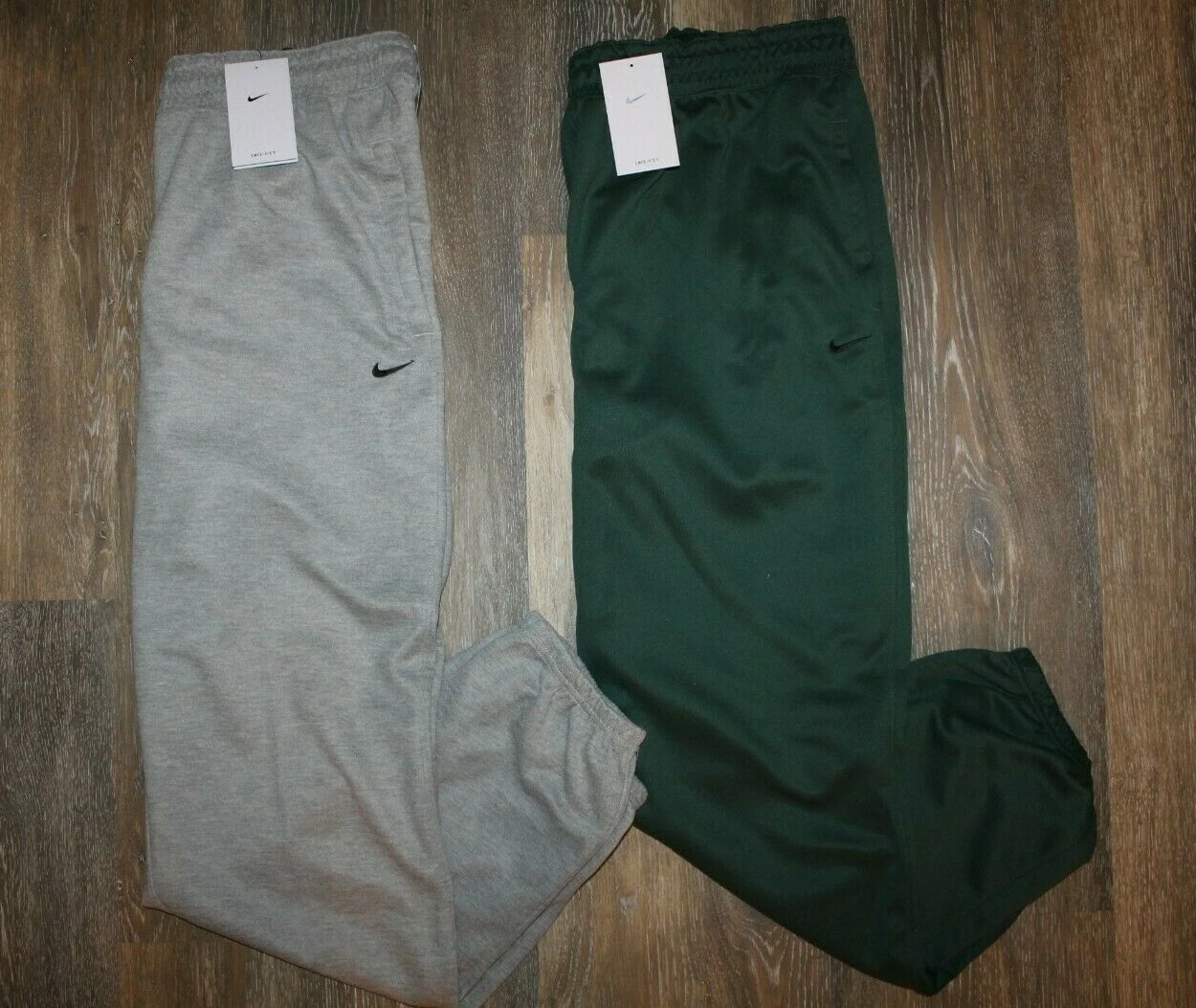 NWT NIKE Men's Big Tall Spotlight Utility Tech Jogger Sweatpants Gray Green