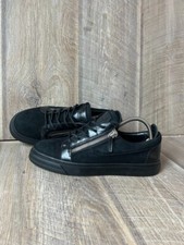 Giuseppe Zanotti Low Top Sneakers Trainers UK 6 EU 40 Black