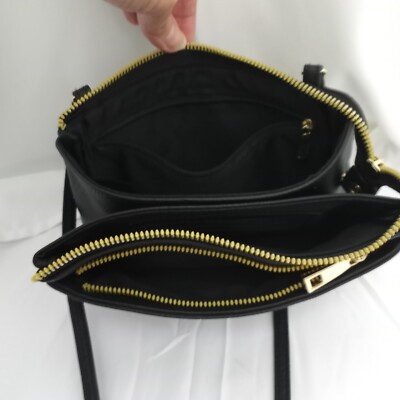 Safe Keeper Crossbody Purse Black | eBay