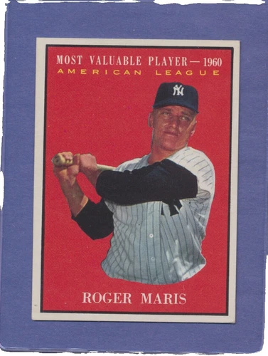 Roger Maris 1961 Season Baseball Cards