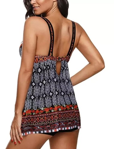 Century Star One Piece Swimsuit for Women Halter Tummy Control Size M - 第 4/4 張圖片