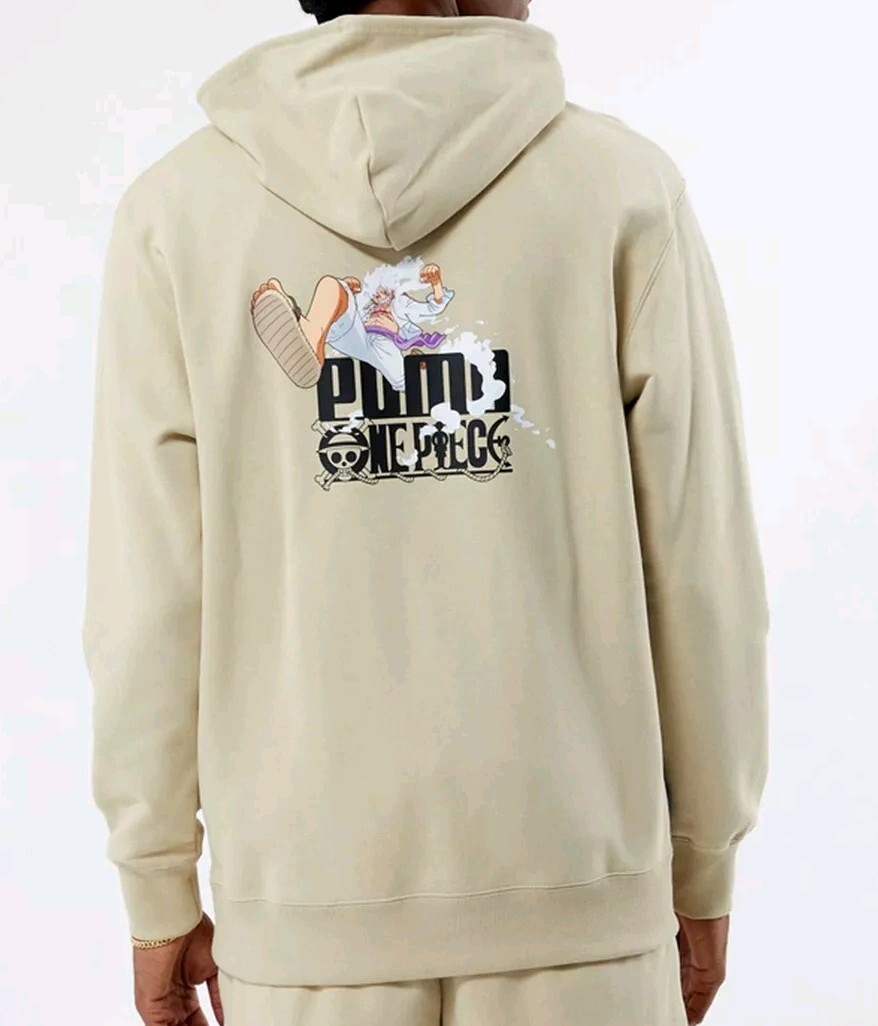 Puma x One Piece Luffy Gear 5 Hoodie | Size LARGE | Gum Gum Fruit
