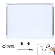 Lavagnetta a parete magnetica lavagna bianca per pennarello cancellabile ufficio